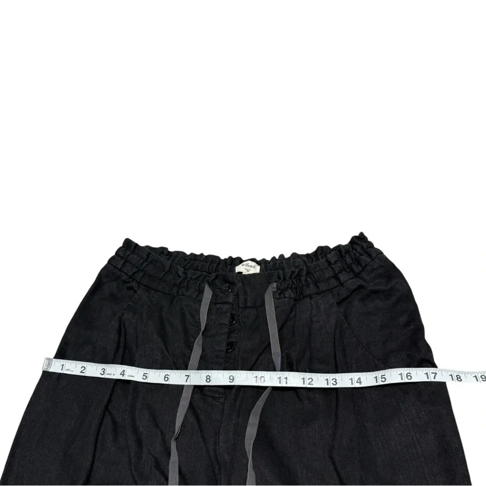 Wilfred Aritzia Black Utility Jogger Pants‎ Women’s Size 0 XS Drawstring Waist